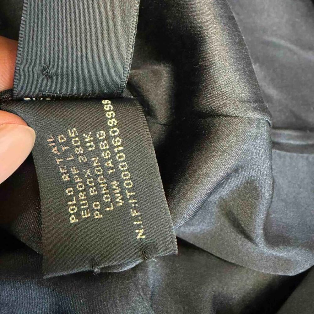 Ralph Lauren Tuxedo Blazer in Black Wool - Picture 9 of 10